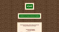 Desktop Screenshot of icasinc.org
